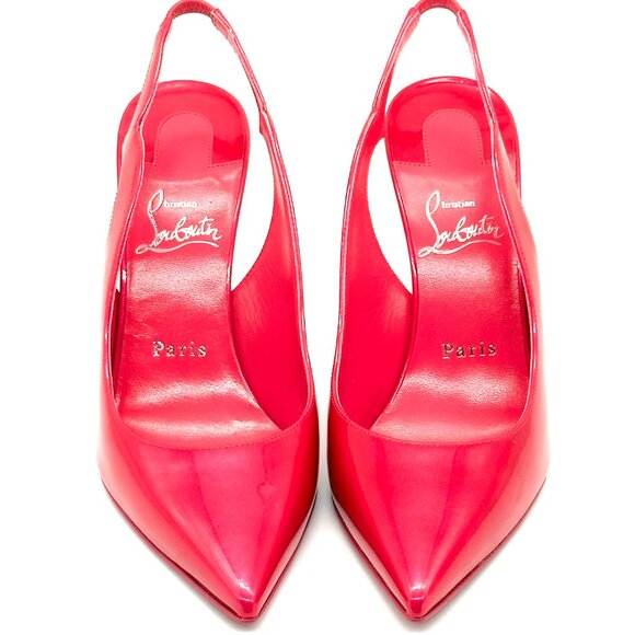 Hot Chick Sling 100 Christian Louboutin Hot Chick Red Sling 100